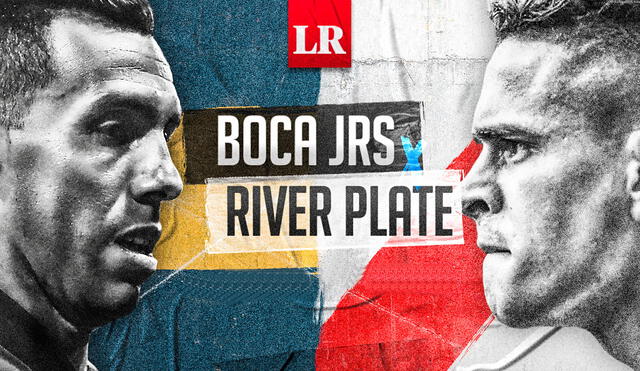 Boca Juniors y River Plate juegan este domingo por los cuartos de final de la Copa de la Liga Profesional. Foto: composición de La República