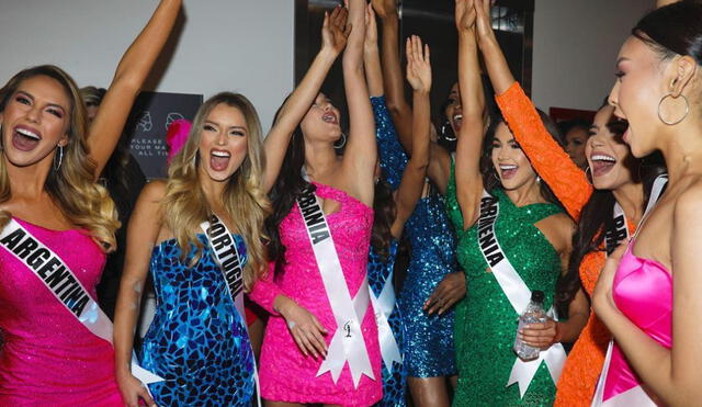 Candidatas al Miss Universo 2021 se alistan para enfrentarse en la final del concurso. Foto: Miss Universo/ Instagram
