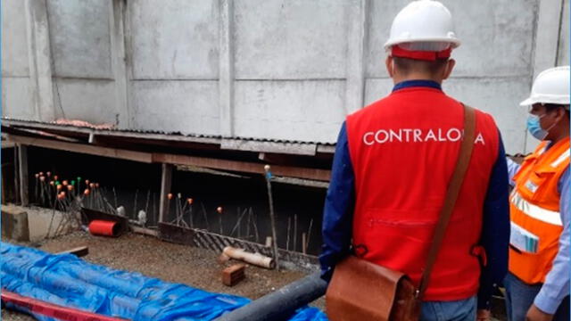 Auditores de la Contraloría alerta demora en obras de Hospital de Iquitos. Foto: Contraloría.