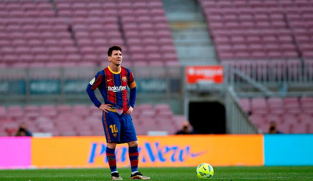 Lionel Messi anotó en la derrota del Barcelona ante el Celta (1-2) por LaLiga. Foto: AFP