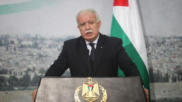El representante de la diplomacia palestina asegura que la única vía para alcanzar la paz con Israel es que este último reconozca el estatus soberano de Palestina
