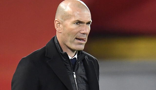 Zidane irá en busca de un nuevo título de Liga con Real Madrid. Foto: EFE