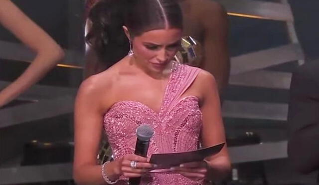 La Miss Universo 2012 y el actor estadounidense Mario López fueron los conductores del concurso. Foto: captura YouTube