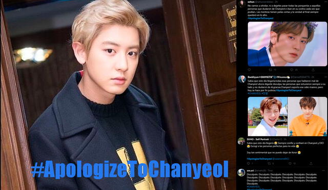 Fans de EXO piden disculpas públicas por difusión de contenido ficticio de Chanyeol. Foto: composición LR