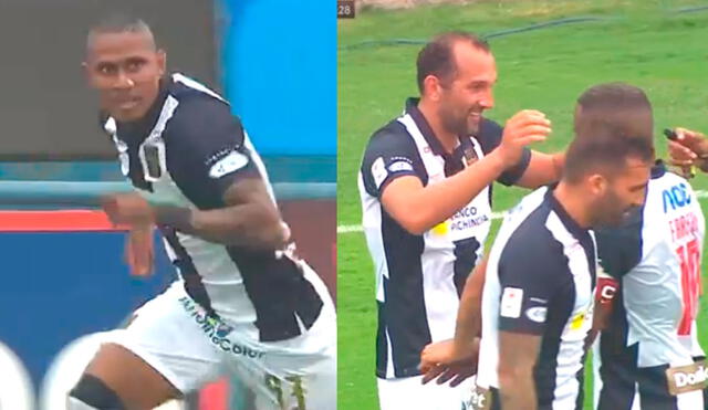 Arley Rodriguez y Hernán Barcos marcaron los goles de Alianza Lima sobre Sport Boys. Foto: captura de Gol Perú