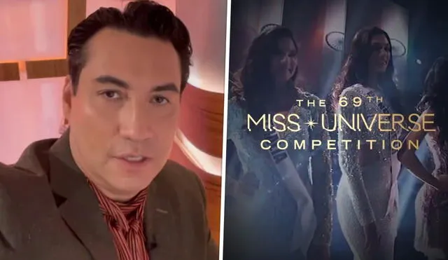 Luis Alfonso Borrego habla sobre el desempeño de las candidatas peruanas en el Miss Universo. Foto: Luis Alfonso Borrego/ Instagram/ Miss Universo/ Instagram
