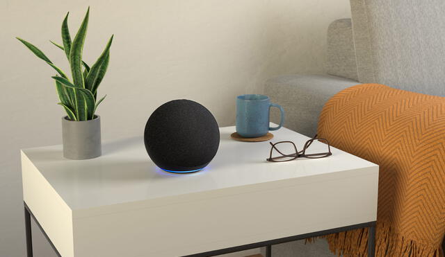 Echo y Echo Dot tienen un diseño esférico y un acabado en tela. Foto: Amazon
