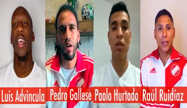 Jugadores de la selección peruana realizan una campaña a semanas de las elecciones presidenciales. Foto: captura de Camiseta Peruana