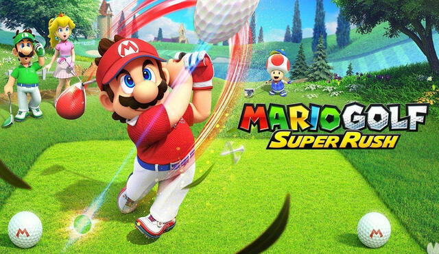 Cada personaje de Mario Golf Super Rush tendrá sus propias técnicas especiales. Foto: Nintendo