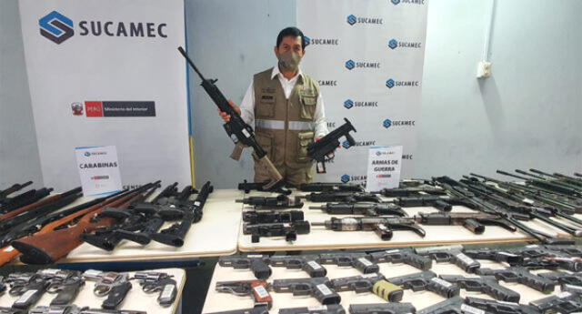 Algunas armas provinieron de los operativos de la Policía Nacional del Perú (PNP). Foto: María Pía Ponce/URPI-LR