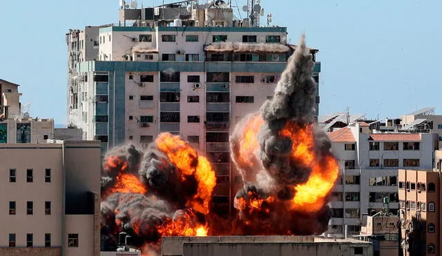 En Gaza han muerto más de un centenar de personas, incluyendo niños. Foto: AFP