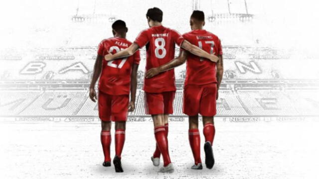 Martínez, Alaba y Boateng ganaron más de 20 títulos en el Bayern Múnich. Foto: Bayern Múnich
