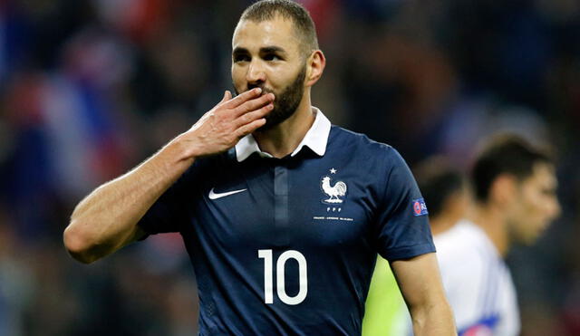 Karim Benzema regresa a la selección francesa luego de cinco años. Foto: AFP