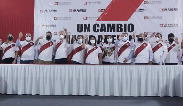 Presentación del equipo de Fuerza Popular. Foto: John Reyes/La República