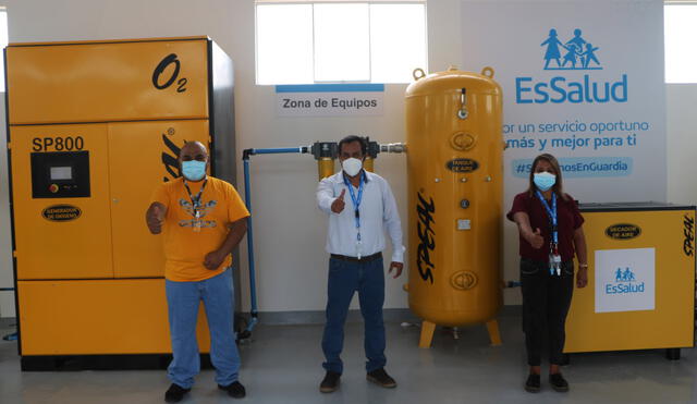 El hospital EsSalud Pacasmayo será la entidad encargada de operar la planta de oxígeno. Foto: MPP