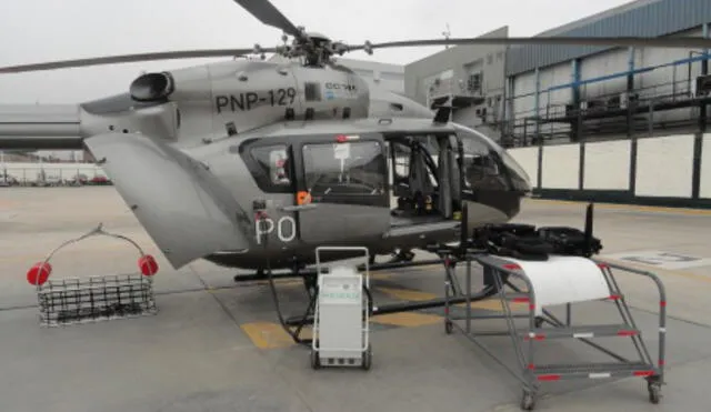 PNP activó operaciones de búsqueda y rescate de tripulación de helicóptero. Foto referencial: Aviación Policial