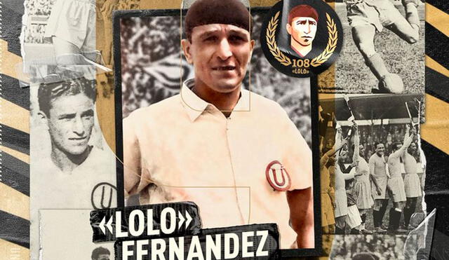 'Lolo' Fernández es el máximo artillero de la 'U' con 156 tantos. Foto: Universitario de Deportes
