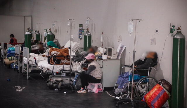 Hospitales de Arequipa llegaron a su tope. Foto: Oswald Charca/La República