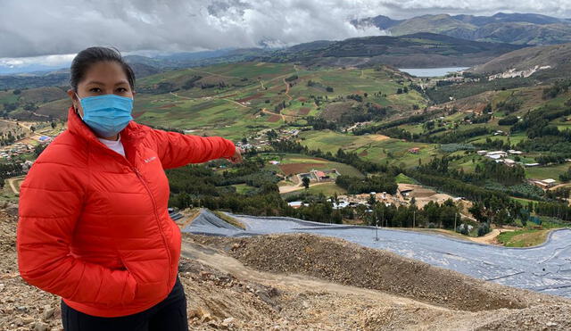 La prefecta Carolina Velasco señaló que la minería ilegal ha devastado la ecología. Foto: difusión