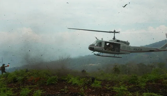 Agentes de la PNP se movilizaban para realizar operaciones contra el narcotráfico en selva puneña. Foto: PNP