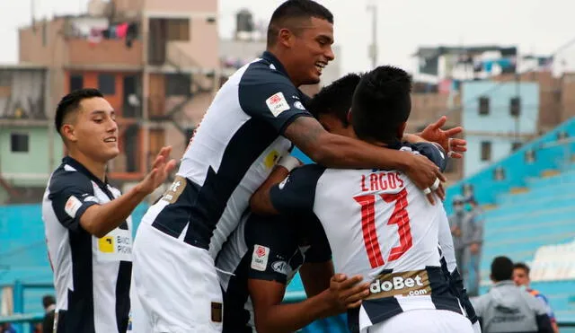 Los blanquiazules ganaron con tantos de 'Tato' Rojas y Ricardo Lagos. Foto: Liga de Fútbol Profesional