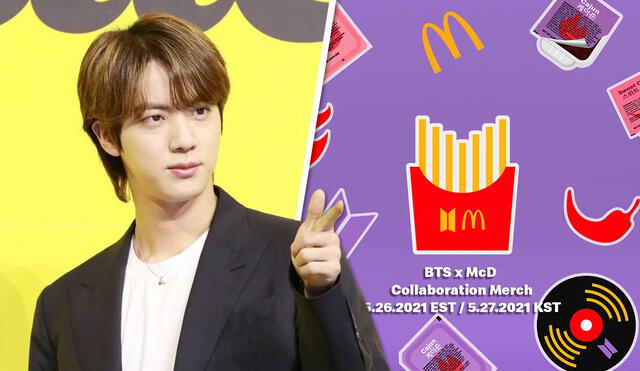 Colaboración de BTS y McDonald's se lanza oficialmente el 26 de mayo. Foto: composición NC/McD