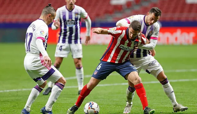 El equipo de Simeone buscará conseguir el título de liga en el duelo contra el Real Valladolid. Foto: Atlético de Madrid/Twitter