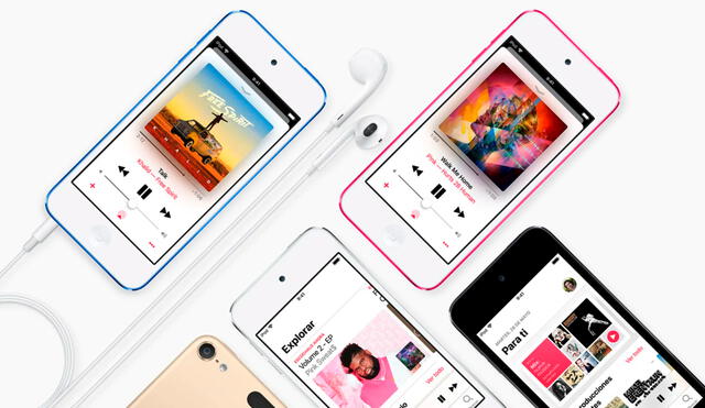El nuevo iPod Touch llegaría en una amplia gama de colores y se lanzaría a finales de 2021, según filtración. Foto: Apple