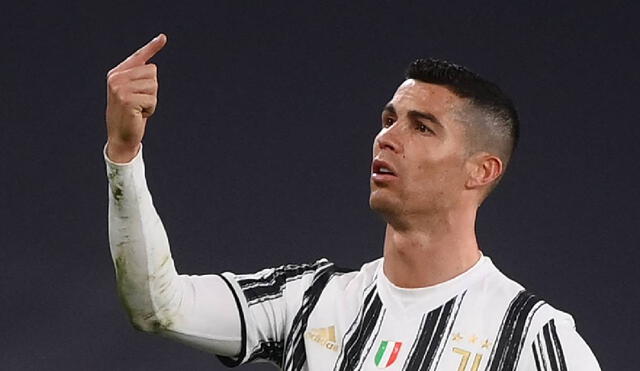 Cristiano Ronaldo lleva cinco títulos con la camiseta de la Juventus. Foto: AFP