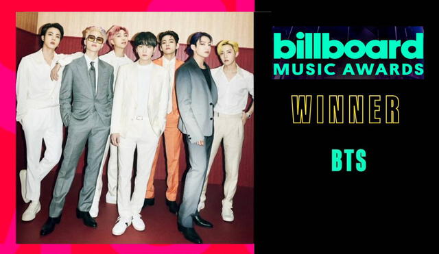 Conoce qué categorías ganó BTS en los BBMAs 2021. Foto: BBMAs