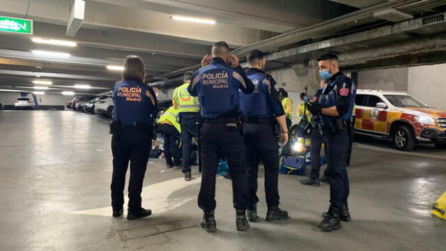 El Gabinete de Información de Emergencia de Madrid comunicó que atendió a 27 personas  “con motivo de la celebración del título de Liga". Foto: EmergenciasMad