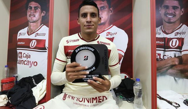 Alex Valera fue convocado por Ricardo Gareca a la selección peruana. Foto: Universitario.