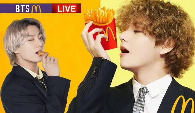 BTS lanza BTS Meal y su CF: ¿cuándo y dónde ver el comercial de estreno? Foto: composición LR/Hybe/McDonald's