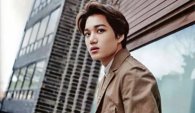 Kai se convirtió en idol K-pop al debutar en EXO, grupo de SM Entertainment en 2012. Foto: pinterest / namo_kkun