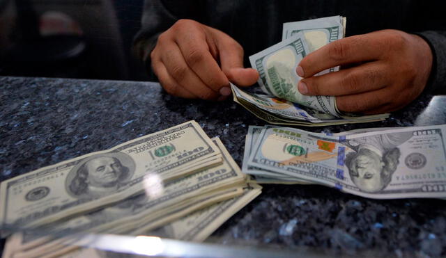 Tasa del Banco Central de Venezuela para el uso del dólar comparado con el bolívar. Foto: AFP
