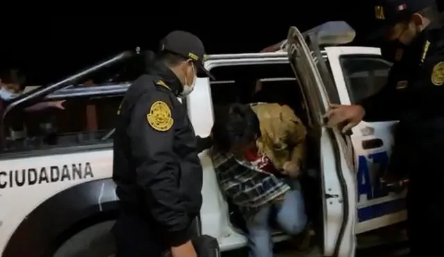 El herido fue conducido al hospital Leoncio Prado para recibir atención médica. Foto: captura radio Los Andes