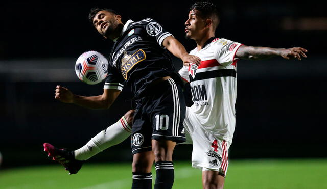 Los celestes no pudieron ante Sao Paulo y cayeron por 3-0 en el Morumbí. Foto: EFE