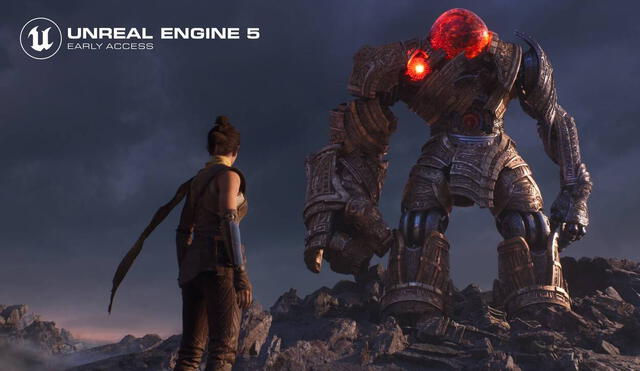 Unreal Engine 5 es uno de los estándares de la industria de videojuegos y cinematográfica. Ya puede descargarse gratis. Foto: Epic Games