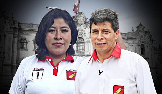 Betsy Chávez respaldó el liderazgo de Pedro Castillo durante la campaña electoral. Foto: composición de Giselle Ramos/La República