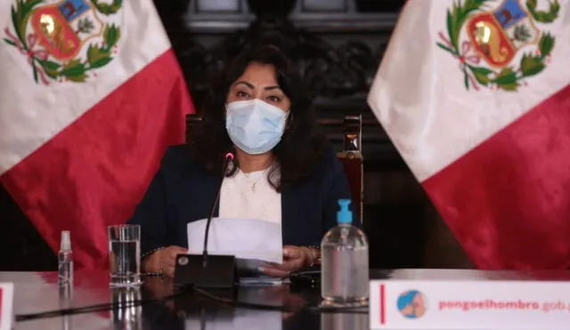 Violeta Bermúdez encabeza el gabinete del presidente Francisco Sagasti. Foto: PCM
