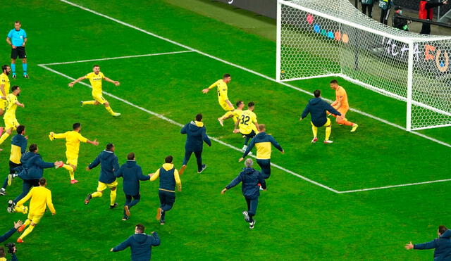 Villarreal se coronó campeón de la Europa League 2020-21 tras superar por penales al Manchester United. Foto: ESPN