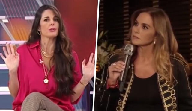 Rebeca Escribens se pronuncia sobre críticas de Lucero a canción de Gian Marco. Foto: captura de América TV