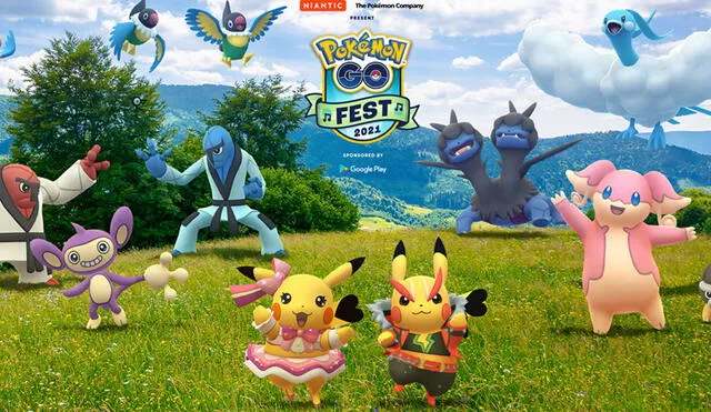 La entrada al Pokémon GO Fest costará 5 dólares. Foto: Niantic