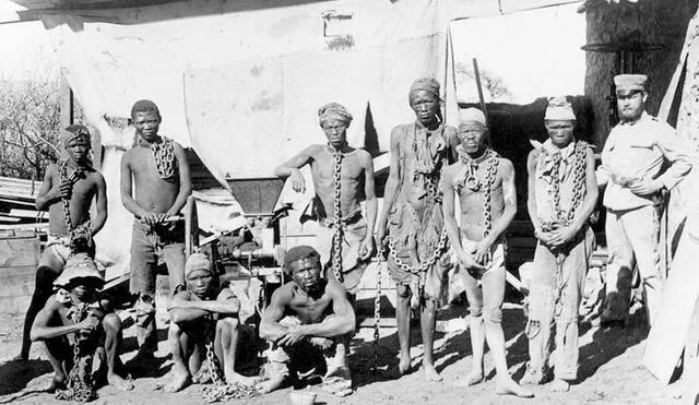Alemania reconoció por primera vez que perpetró un “genocidio” contra las poblaciones de las etnias hereros y namas de Namibia. Foto: AFP