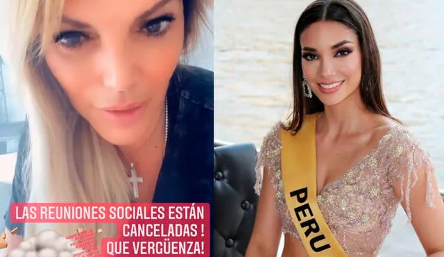 Maricielo Gamarra deberá entregar su corona de Miss Grand Perú por incumplir las normas de la organización Miss Perú y del Gobierno. Foto: Instagram