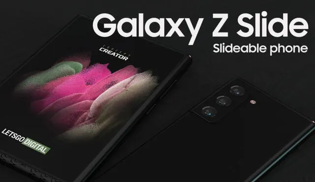 El Samsung Galaxy Z Slide sería el rival del OPPO X 2021. Foto: LetsGoDigital