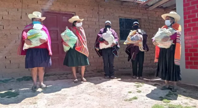 Escolares de comunidad quechua en Piura recibieron alimentos de Qali Warma. Foto: difusión