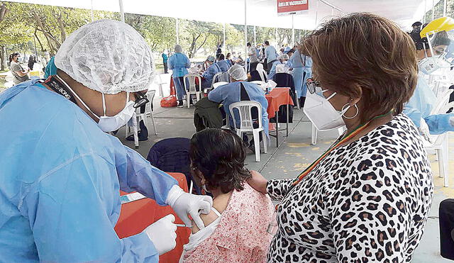 Vacunatorios. Se habilitarán 7 nuevos centros de inmunización en Lima metropolitana. Foto: Virgilio Grajeda/La República