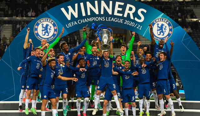 Chelsea salió campeón de la Champions League 2020-21 tras vencer por la mínima (1-0) al City en el do Dragao. Foto: AFP