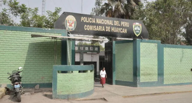 Tras ser descubierto infraganti, el violador fue llevado a la comisaría de Huaycán. Foto: difusión
